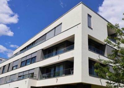 Außenfassade nach der professionellen Fassadenreinigung in Landau in der Pfalz