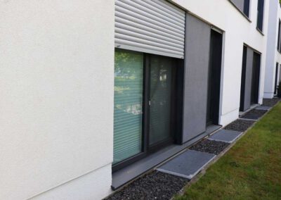 Saubere Hausfassade nach der Fassadenreinigung