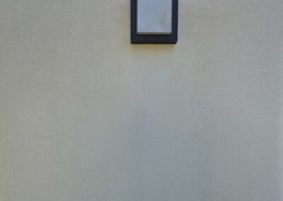 Hausfassade vor Fassadenwäsche