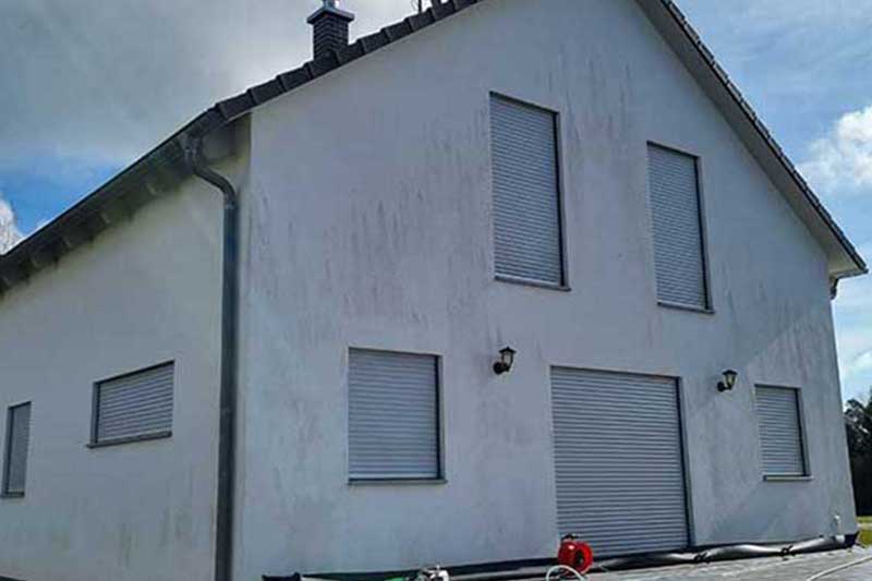 Einfamilienhaus Fassade vorher