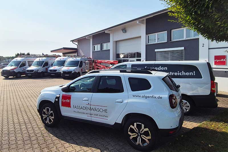 Initiativbewerbung beim Unternehmen algenfiX Fassadenreinigung