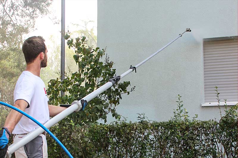 AlgenfiX Fassadenreinigung in Nufringen für neuwertige Fassaden ohne Neuanstrich