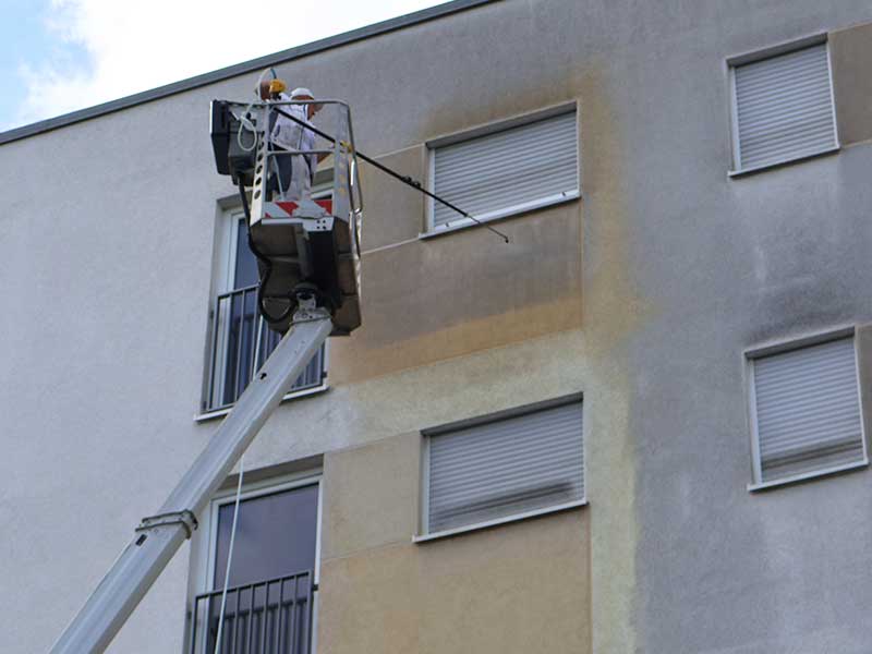 Fassadenreinigung in 71134 Aidlingen und Umgebung von Firma algenfiX