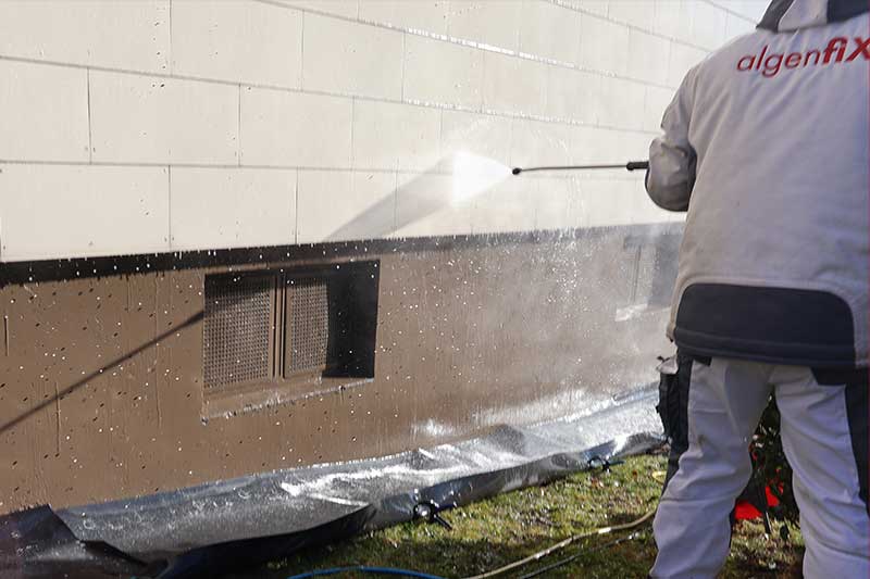 Professionelle-Fassadenreinigung-in-71272 Renningen vom-regionalen top Anbieter-algenfiX