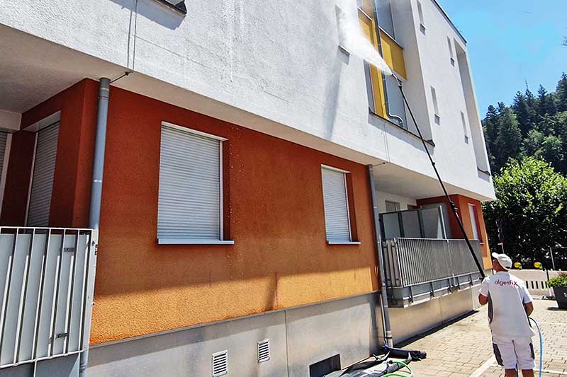 Fassadenreinigung für Ofterdingen vom führenden Anbieter Firma algenfiX