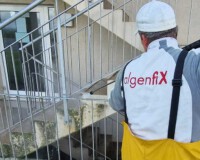 Algenentfernung Außentreppe