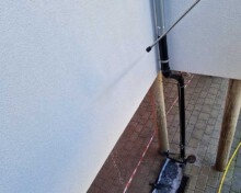 Fachgerechte Schmutzwasser-Auffgangung mit algenfiX Abwasser-Komplettsystem
