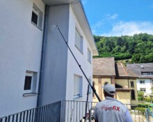 Fassadenreinigung Seniorenzentrum Zell im Wiesental von algenfiX